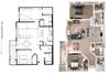 2 Bedroom C Floor Plan - Zera
